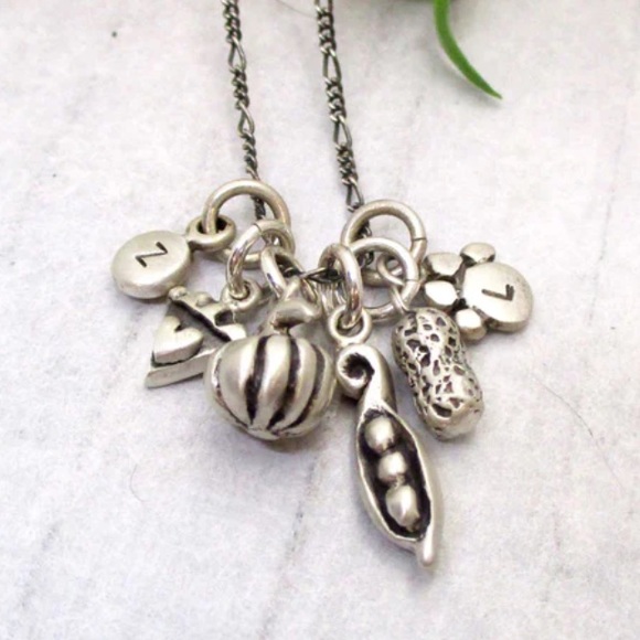 Luxe Design sterling silver small “A” charm. Beautiful and subtle. NEW - Picture 5 of 6